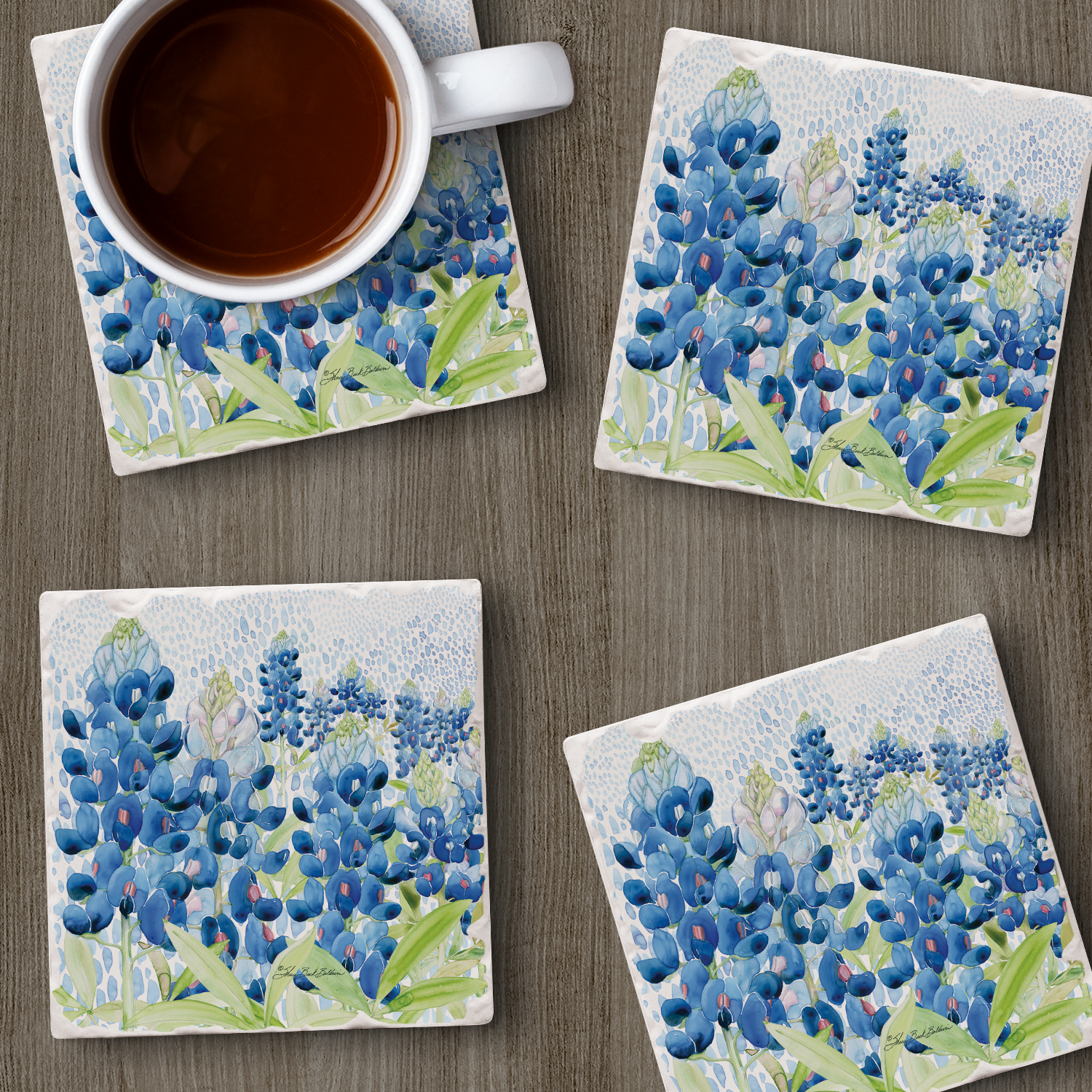 4 PK Coaster Sets-Square