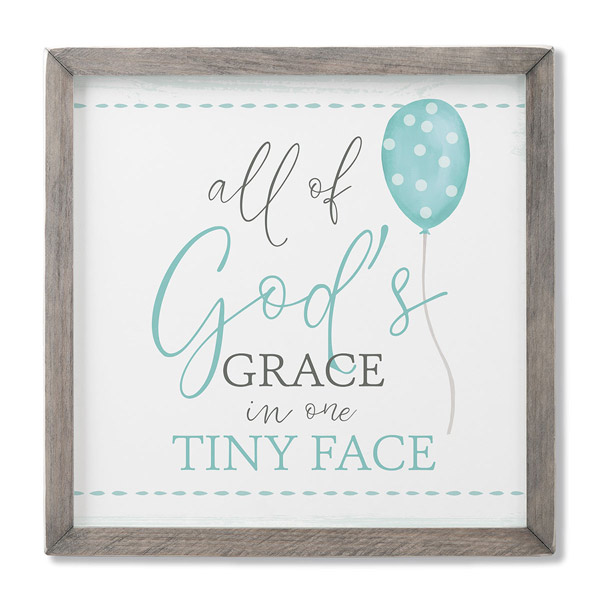 SALE - Framed Wood Signs - 13" x 13"