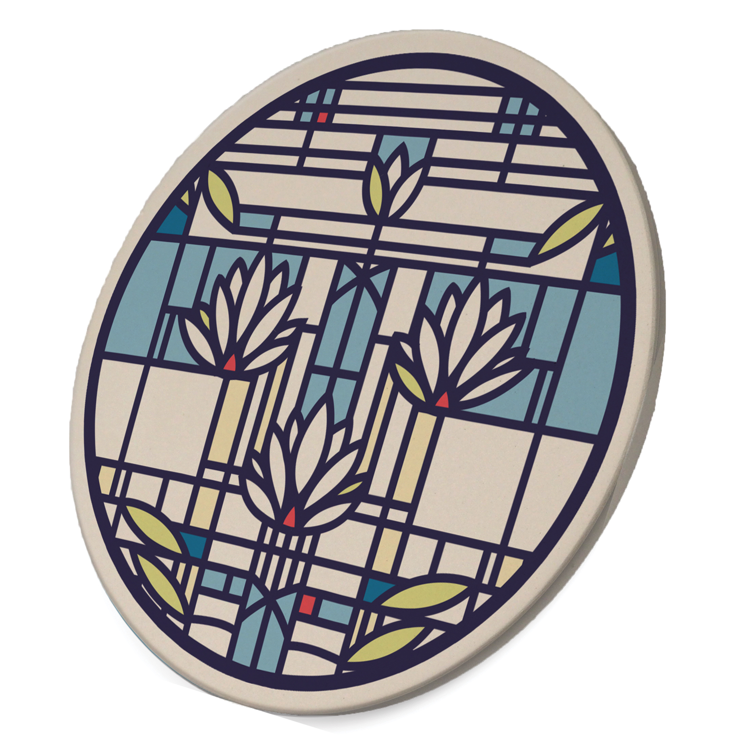 Frank Lloyd Wright Round Trivet